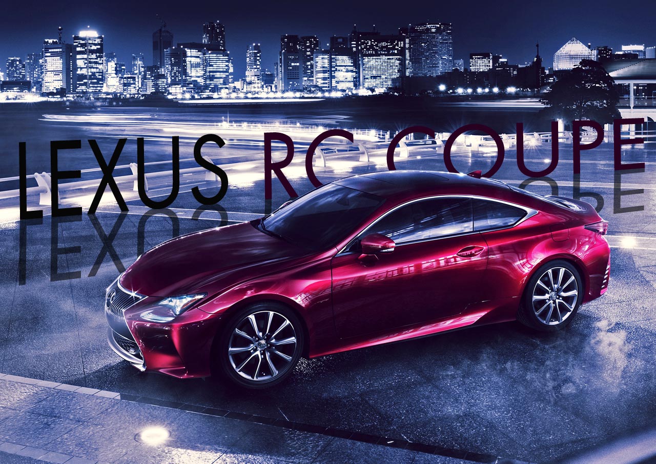 流麗なフォルムのクーペ／LEXUSRC FUN×FAN＝LEXUS